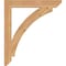 Ekena Millwork Thorton Slat Smooth Bracket, Western Red Cedar, 3 1/2"W x 28"D x 32"H BKT04X28X32THR06SWR - alternate 4